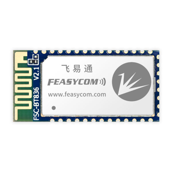 FSC-BT836B RTL8761BTV双模蓝牙5.3低功耗多主一从高速数传模块（高输出功率，支持MFi）