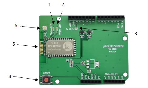Arduino和FSC-DB007蓝牙模块配合使用教程 Arduino和FSC-DB007蓝牙模块配合使用教程