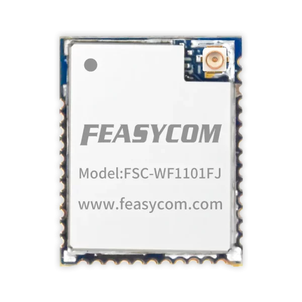FSC-WF1101FJ CC3350双频Wi-Fi 6模块（小尺寸、SDIO/SPI、-40°C ～ +105°C）